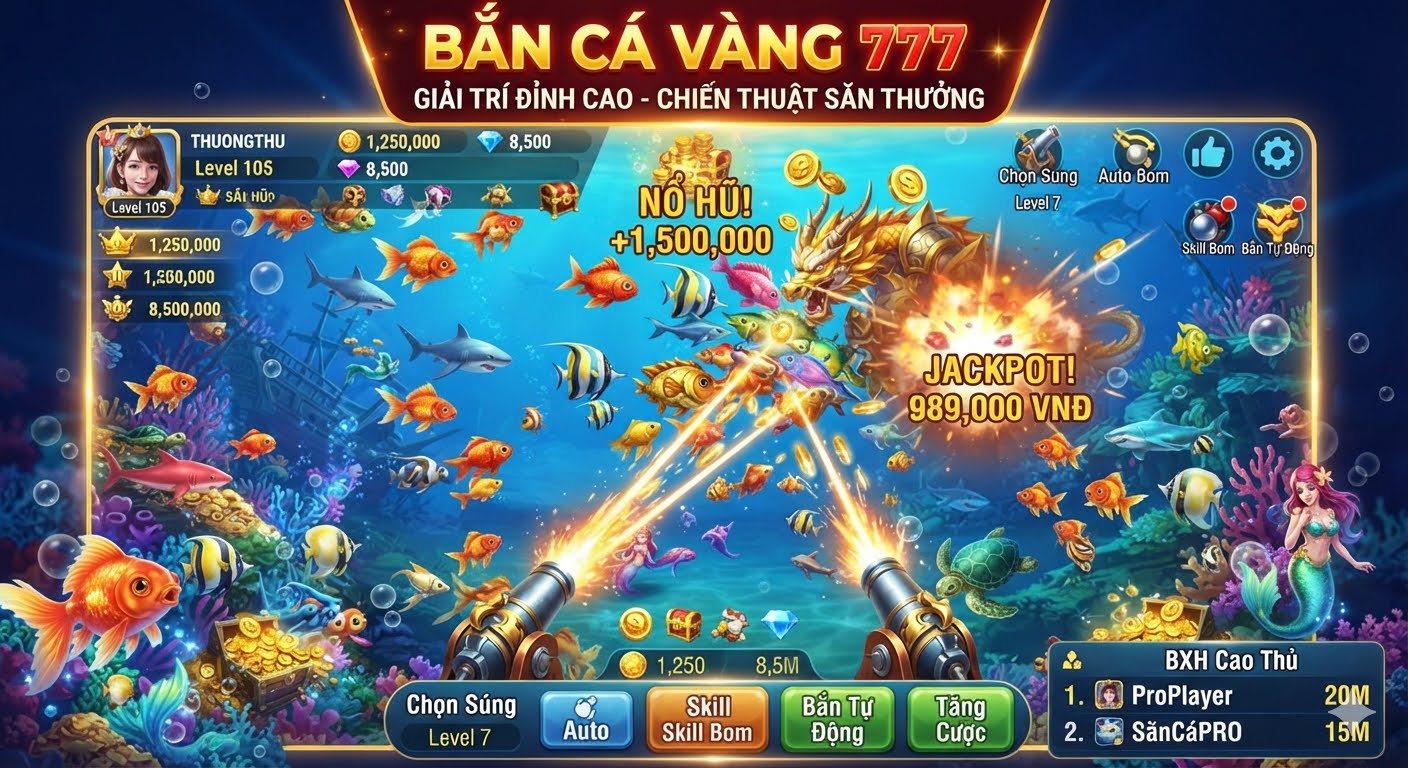 ban ca vang 777 doi thuong