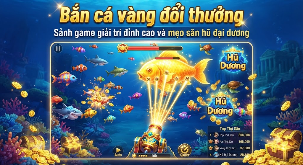 bắn cá vàng đổi thưởng
